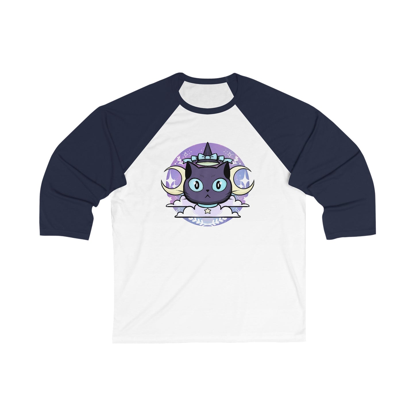 A Witch's Familiar - Unisex 3\4 Sleeve Baseball Tee