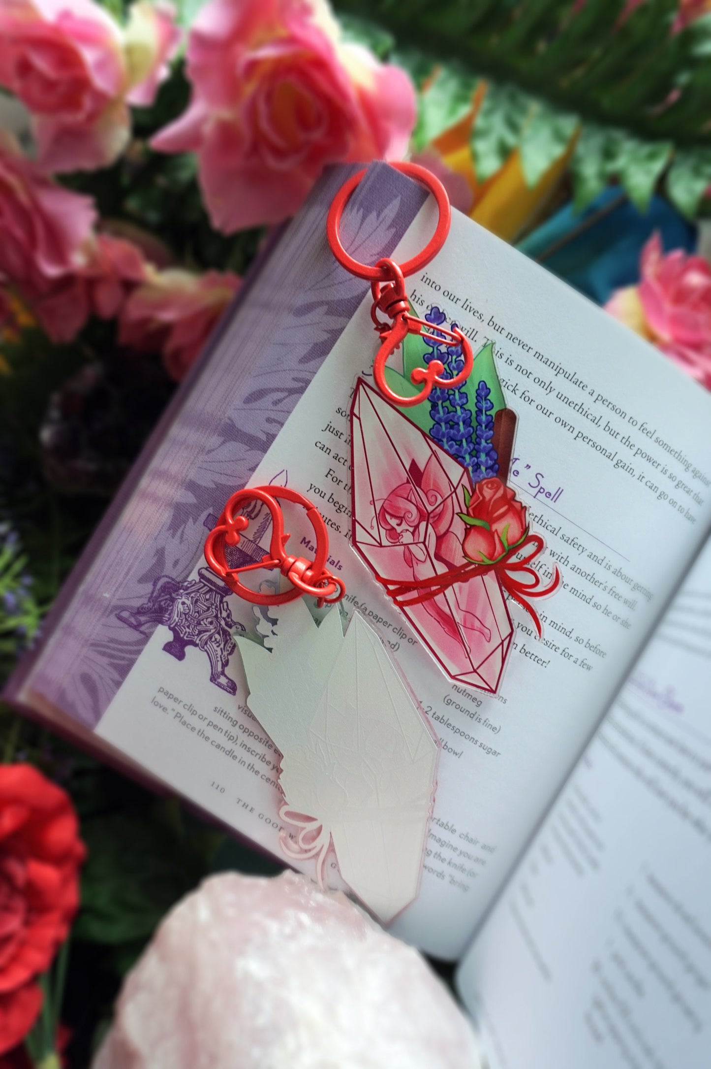 Crystal Cocoon Keychain- A Love Wish