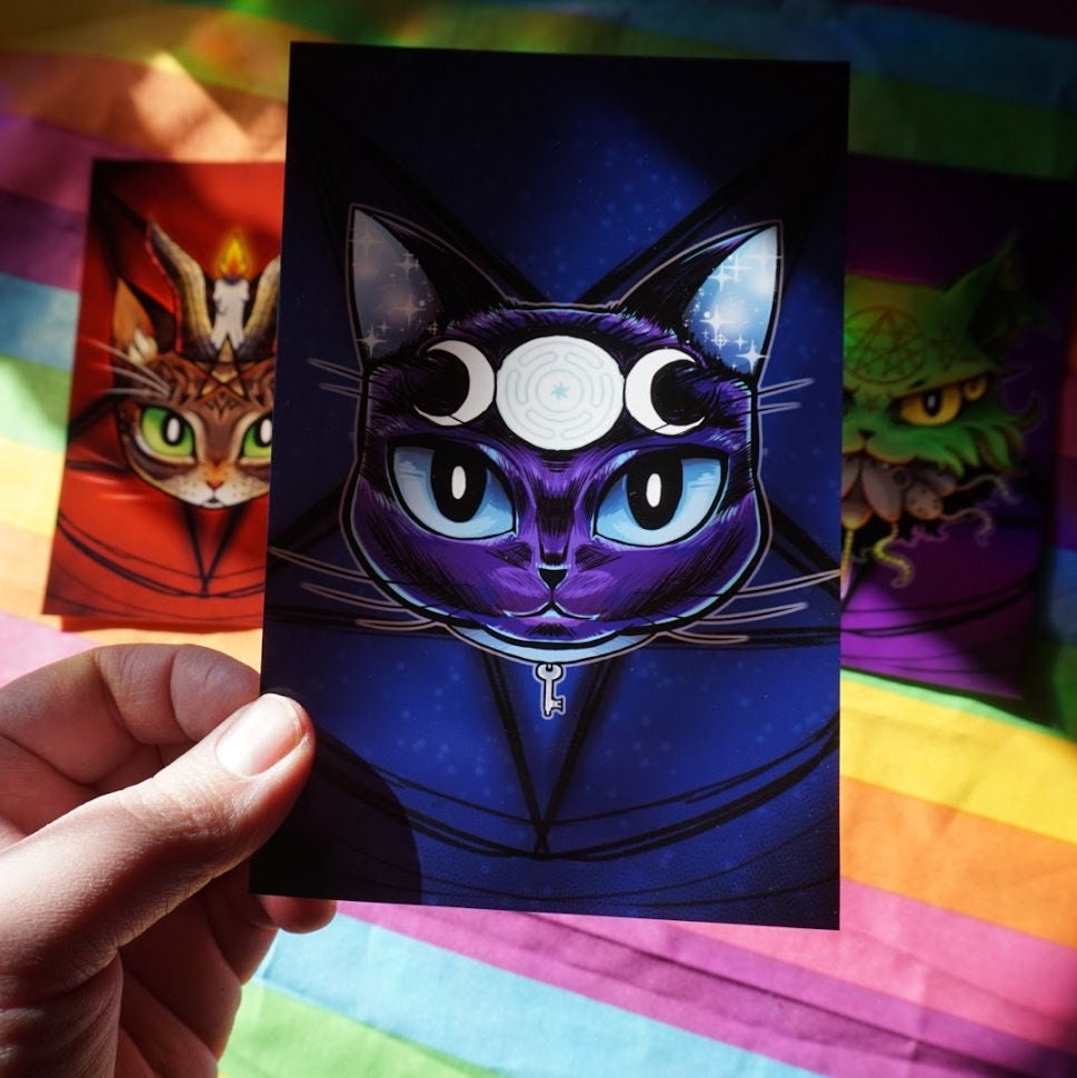 Occult Cats Prints