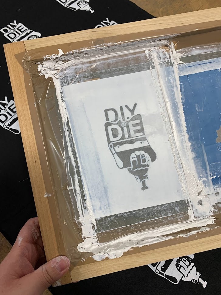 DIY or DIE Screen-printed Patch